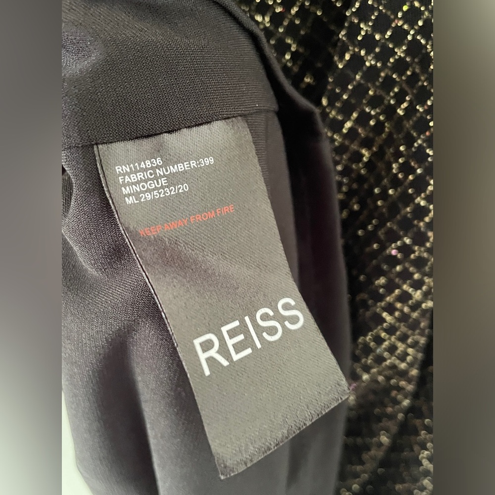 Reiss One-Shoulder Mini Dress - Picture 7 of 7